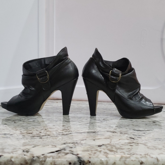 Madden Girl Peep-toe Booties - Picture 4 of 5